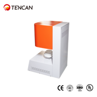 Four de Traitement Thermique de Porcelaine pour Laboratoire Dentaire Personnalisé TENCAN TC-BDF-1L Programmable avec Écran Tactile 7'' et Contrôle PID, Chauffage 1C