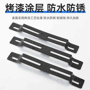 Soporte de hierro para matrícula trasera de motocicleta, para scooter, vehículo eléctrico, actualización y mejora - Product Image 5