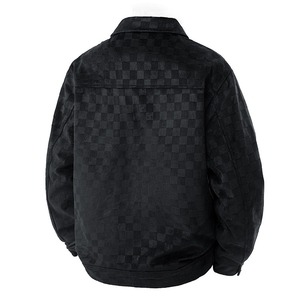 Heavy Rabbit Hair Corduroy Solid Vintage Men's Windproof Reversible <strong>Heated</strong> <strong>Jacket</strong> Autumn New Retro Lapel Front Logo - Product Image 3