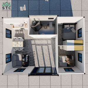 STC 20ft & 40ft gấp container nhà thuận tiện di động sống giải pháp nhà văn phòng khách sạn sử dụng làm bằng thép Sandwich Panel - Product Image 5