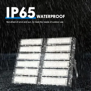Ip65 tahan air luar ruangan aluminium stadion lampu sorot 100w 150w 200w 250w 300w 400w 500w 600w Led lampu tiang tinggi