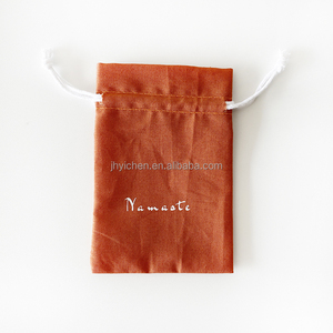 Alta qualità riciclabile piccolo cordino di preghiera perline di cotone cavigliere sacchetti con Logo personalizzabile - Product Image 3