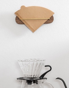Dispensador de Papel Filtro de Madera Clásico para Café de Goteo Manual, Dimensiones 17*6*3CM, Uso en Casa y Restaurantes, Almacenamiento Conveniente - Product Image 6