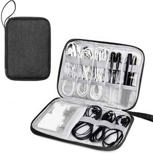 Sac de rangement pour appareils électroniques de voyage, sac de rangement portable pour câbles, étui pour accessoires électroniques - Product Image 1