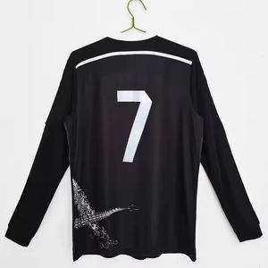 Grosir promosi dapat disesuaikan Logo Jersey sepak bola cepat kering set pakaian sepak bola klub dewasa dengan layanan OEM pemotongan otomatis - Product Image 4