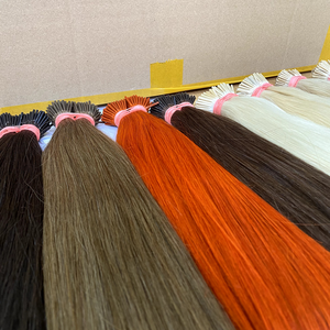 ผมต่อเคราติน100% บริสุทธิ์ผมมนุษย์ผลิตจากธรรมชาติแบบสองชั้นไม่บุบสลายผมคนจากเวียดนาม - Product Image 5