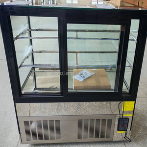1200mm vuông kính bánh hiển thị trường hợp tủ lạnh thương mại Nhà bếp nhà hàng thiết bị bánh bánh trưng bày - Product Image 5