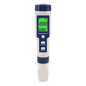 เครื่องวัดค่า <span class=keywords><strong>pH</strong></span> และเครื่องวัดความเค็มแบบดิจิตอลเครื่องทดสอบค่า <span class=keywords><strong>pH</strong></span> สำหรับสระว่ายน้ำน้ำเค็มและน้ำดื่มสระว่ายน้ำอ่างน้ำร้อนสปา - Product Image 1