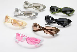 แว่นกันแดดทรงแคทอาย Y2K สำหรับผู้หญิงแว่นตาแนวสปอร์ตสำหรับผู้ชาย - Product Image 6