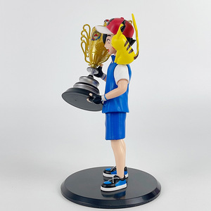 Figurines Pokémon Ash Ketchum Pikachu, articles de merchandising d'anime, gagnants du championnat, jouet modèle, décoration ornementale - Product Image 5