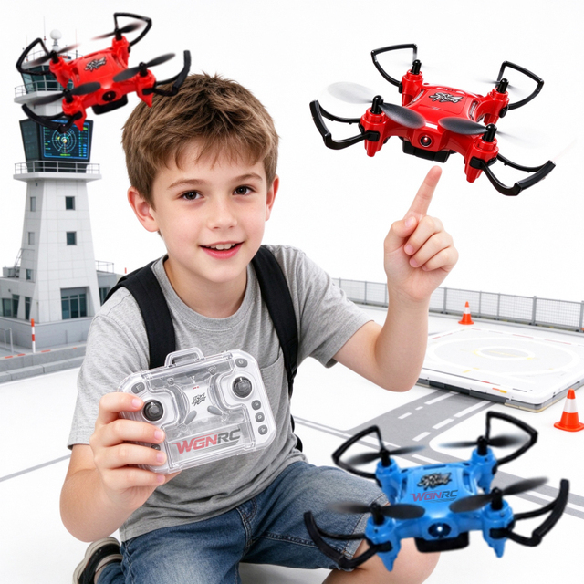 WGNRC F001 Pocket Mini Quadcopter Toys Palm Mini Quadcopter Toys App WIFI Control Folding Quadcopter Toys Mini Flying Quadcopter