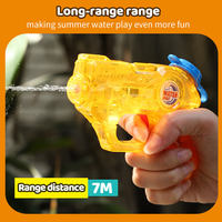 Pistolet à eau miniature transparent pour enfants, nouveau jouet d'été à bas prix pour le tir en extérieur