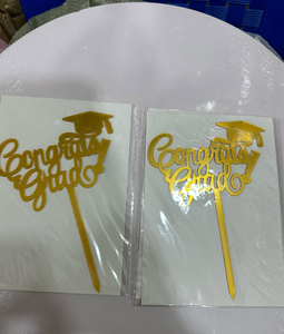Paquete <span class=keywords><strong>de</strong></span> 10 Adornos Acrílicos para Pastel <span class=keywords><strong>de</strong></span> Feliz Cumpleaños, Decoración para Pastel, Accesorios para Fiestas <span class=keywords><strong>de</strong></span> Cumpleaños y Baby Shower - Product Image 3
