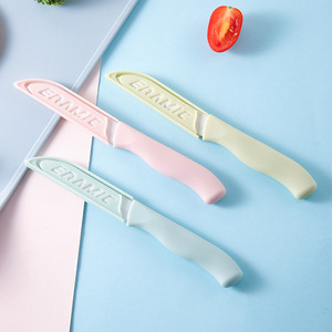 <b>Ceramic</b> Fruit <b>Knife</b> <b>Set</b> 16.5 Cm Pastel Color Kitchen <b>Knife</b> For Fruits And Vegetables - Product Image 1