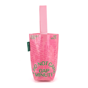 Bolsas Tote Pequenas de Filme Bopp Reutilizáveis com Design Personalizado OEM/ODM, Padrão de Letras e Logotipo Impresso, Impermeáveis - Product Image 1