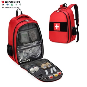 Mochila <span class=keywords><strong>de</strong></span> primeros auxilios Bolsa <span class=keywords><strong>de</strong></span> <span class=keywords><strong>Medicina</strong></span> <span class=keywords><strong>de</strong></span> rescate Bolsa <span class=keywords><strong>de</strong></span> trauma <span class=keywords><strong>de</strong></span> primeros auxilios vacía Kit médico Camping al aire libre Senderismo Mochila al por mayor - Product Image 1