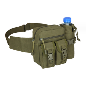 WB02 Venta al por mayor de fábrica: Riñonera táctica Molle para senderismo y running, bolsa de cintura para teléfono móvil, cinturón deportivo. - Product Image 1