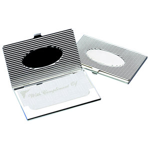 Porta Biglietti da Visita e Porta Note Ovale - Product Image 1