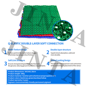 Portable Interlocking Outdoor Backyard Sport Court <strong>3X3</strong> Custom Used Basketball Floors <strong>Tiles</strong> System Pp Plastic Material - Product Image 5