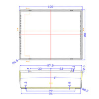 Boîtier électronique en plastique ABS Boîte de jonction OEM ODM Boîtes de petits haut-parleurs personnalisées Boîtier Pcb