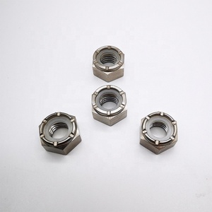 Pasokan pabrik m6 m8 m10 titanium mur kunci nilon