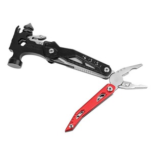 เครื่องมืออเนกประสงค์พับได้เหล็กเกรดอุตสาหกรรมกลางแจ้งปรับแต่งได้อุปกรณ์เอาชีวิตรอดแบบ DIY พร้อมใบมีดค้อนและไขควง - Product Image 6