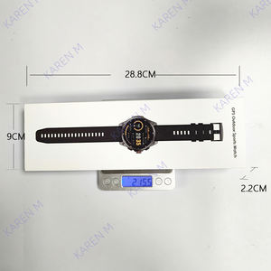 Montre intelligente FT66 GPS Fitbeing Bracelet de sport Écran AMOLED 1,43 pouces Altitude Boussole Lampe de poche Étanche 5ATM Montre intelligente - Product Image 6