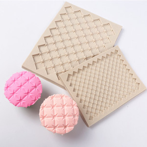 Rồng Quy Mô Kim Cương Rô Mô Hình Silicone Khuôn Fondant Sô Cô La Kết Cấu Bánh Viền Cho Bánh Công Cụ - Product Image 6