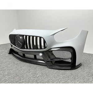 Pare-chocs avant et calandre en semi-fibre de carbone pour Mercedes-Benz <span class=keywords><strong>AMG</strong></span> <span class=keywords><strong>GT</strong></span> GTC GTS, édition IMP modifiée - Product Image 3