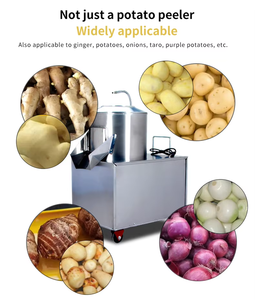 Máquina Peladora de Patatas Automática Multiusos, Equipo Eléctrico para Lavar y Pelar Jengibre, Cebolla, Taro y Patata Morada - Product Image 5
