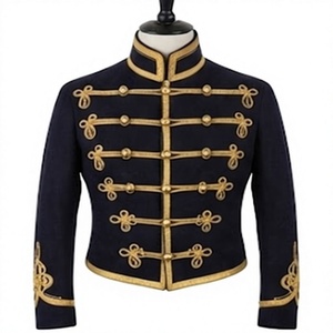 Chaqueta de Invierno Impermeable para Hombre, Estilo Formal, con Cuello Alto, Bordada, Cortavientos, con Cierre de Cremallera, Manga Larga - Product Image 1