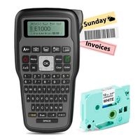 Vente en gros E1000 Pro Imprimante couleur ruban d'étiquettes Imprimante portable intelligente imprimante à ruban thermique pour le marquage industriel des câbles