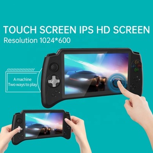 Mới X17 <span class=keywords><strong>Android</strong></span> 7.0 Cầm Tay Giao Diện Điều Khiển 7-Inch IPS Màn Hình Cảm Ứng Mtk 8163 Quad Core 2G RAM 32G Rom Retro Trò Chơi Người Chơi - Product Image 4