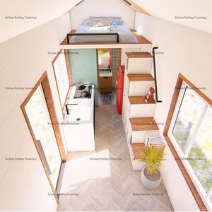 Nhỏ Trung Quốc Phong Cách Thép Đúc Sẵn Khung Cabin Bánh Sandwich Không Thấm Nước Bảng Điều Chỉnh Thiết Kế Cho Phòng Ngủ Căn Hộ Động Cơ Nhà - Product Image 2