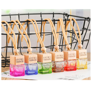 <strong>Car</strong> Aromatherapy Perfume Bottle Wooden Aromatherapy Bottle Decoration air Purification Glass Bottle - Product Image 5