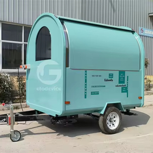 Remolque de Comida de 7.2 pies, Diseño Único Personalizado, Pintura Colorida, Carrito de Venta Ambulante Moderno - Product Image 2