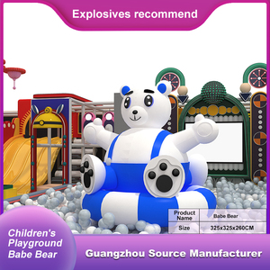 Parque infantil <span class=keywords><strong>para</strong></span> niños pequeños, juguetes <span class=keywords><strong>para</strong></span> bebés, oso de bebé, equipo de juegos interior - Product Image 2