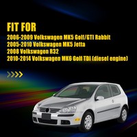   Feux latéraux de pare-chocs avant LED ambre fumés pour VW MK5 Golf GTI Jetta