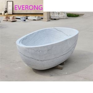 Baignoire autoportante en marbre gris et blanc, prix d'usine <span class=keywords><strong>moins</strong></span> <span class=keywords><strong>cher</strong></span> - Product Image 6