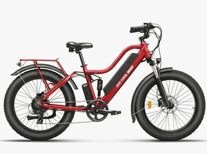 Bicicletta Elettrica da Città a Sospensione Completa, Nuova, Prezzo di Fabbrica, E-bike da Neve, Batteria al Litio 48V 21Ah, 750W, Pneumatici Fat da 26 Pollici - Product Image 4