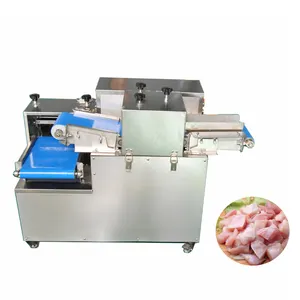 Chicken Cube Cutter Machine Fresh Meat Slicer Fish Beef Pork Slicer Cutting Machine