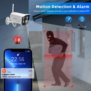 Hongnaer 1080P 4CH tuya nhà thông minh NVR ngoài trời ip CCTV <span class=keywords><strong>Camera</strong></span> Set Kit hệ thống giám sát không dây wifi an ninh Hệ thống <span class=keywords><strong>camera</strong></span> - Product Image 3