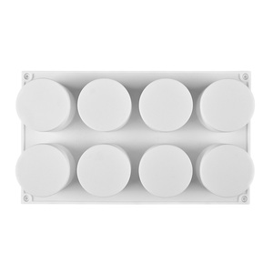 DIY Jelly Mini Pudding <b>Cupcake</b> Silicone 8-<b>Cup</b> Muffin Cake Mold - Product Image 2