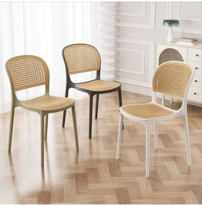 Nordic Design Hotel Kitchen Restaurant Outdoor PP Plastic Stacakble Dining <b>Chairs</b> - Product Image 5