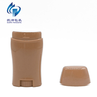 Contenant de déodorant en gel PP de 50 ml de marque KAIPEI en gros avec bâtonnet à ouverture facile et petit trou d'insertion pour remplissage par le haut sous les aisselles