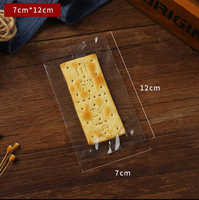 Sac transparent auto-adhésif pour la pâtisserie, pour biscuits, biscuits flocons de neige, biscuits aux canneberges, sac d'emballage