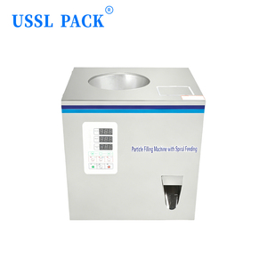 Machine de remplissage semi-automatique à vis doseuse LT-SW100 pour poudres et granulés, épices, grains de café et aliments secs - Product Image 2
