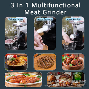Machine à saucisses manuelle multifonctionnelle en acier inoxydable pour la cuisine domestique - Product Image 2