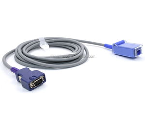 Cable adaptador de sensor Spo2 M4780A Criticare 506DNVP3, cable de extensión Spo2, cable de extensión Spo2. - Product Image 4