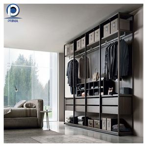 PRIMA <span class=keywords><strong>Dressing</strong></span> Room <span class=keywords><strong>en</strong></span> bois <span class=keywords><strong>massif</strong></span> europé<span class=keywords><strong>en</strong></span> antique sur mesure avec rangement à tiroirs - Product Image 3